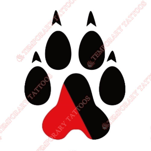 Northeastern Huskies Customize Temporary Tattoos Stickers NO.5638